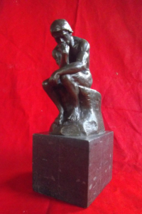 Auguste Rodin Der Denker Bronze auf Sockel