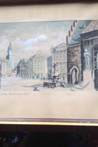 Neidhard Zum alten Dortmunder Markt Aquarell 24-17