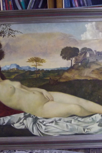 Josef Kollmar Schlummernde Venus nach Giorgi one und Tizian 84-137cm