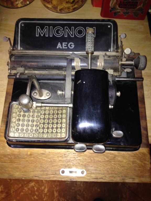 AEG Mignon Schreibmaschine