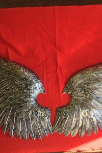 Engelflügel aus Metall