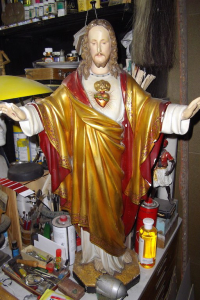 Jesus Figur Gips