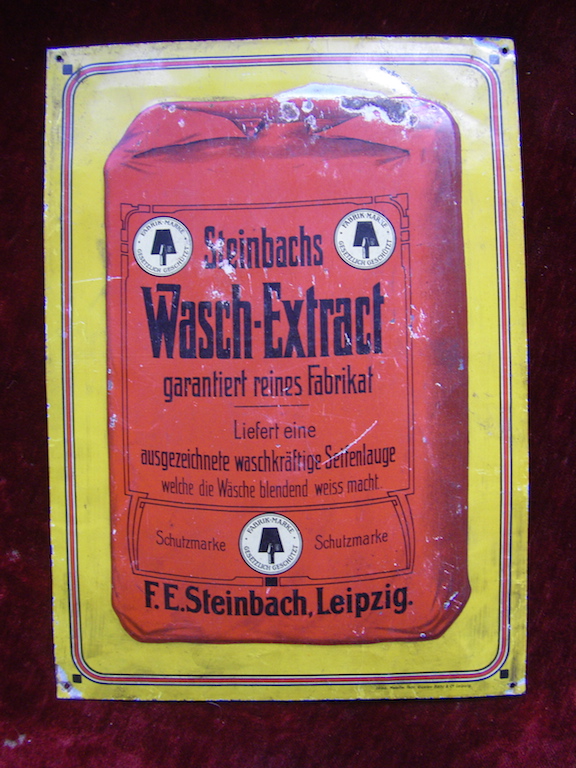 Wasch Extract Blechschild