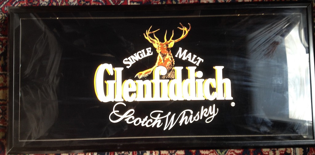 Whisky Glenfiddich Leuchtkasten