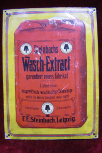 Wasch Extract Blechschild
