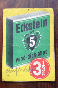 Eckstein Sammelkarte