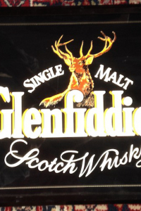 Whisky Glenfiddich Leuchtkasten