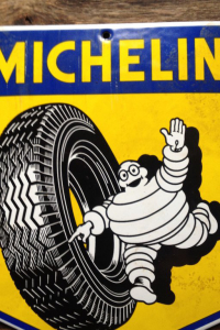Michelin Türschild Email