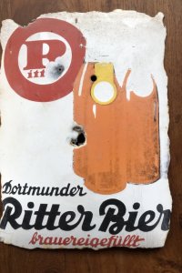 Ritter Bier  Emailschild